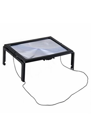 Led Işıklı Kitap  Okuma Büyüteç