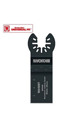 Wa4987 Çok Amaçlı Raspalama Makinası Için 28x40mm Ahşap, Fiberglas, Pvc Universal Kesme Bıçağı