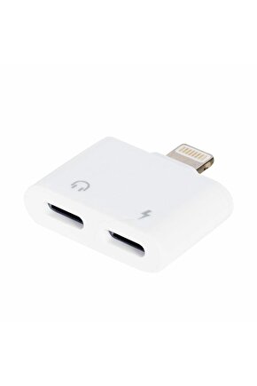 Iphone Şarj Ve Kulaklık Çoklayıcı Çevirici Adaptör Jack (4767)