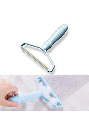 Çift Taraflı Elbise Kazak Plastik Kumaş Tüy Alma ve Tiftik Temizleyici Toplayıcı Taşınabilir (4767)
