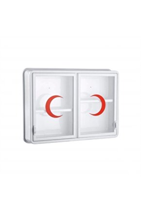 CAM 2 KAPAKLI ECZA DOLABI (4767)