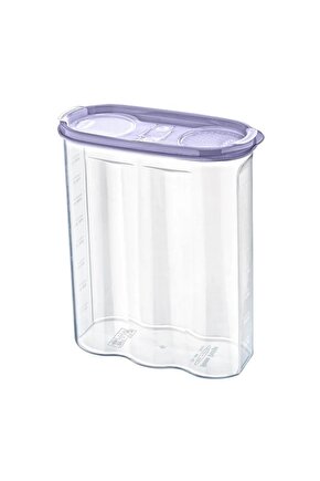 2 Kapaklı Ölçekli Erzak Kuru Gıda Saklama Kutusu Kabı 24 Litre-SA940 (4767) - SGM1747-2276
