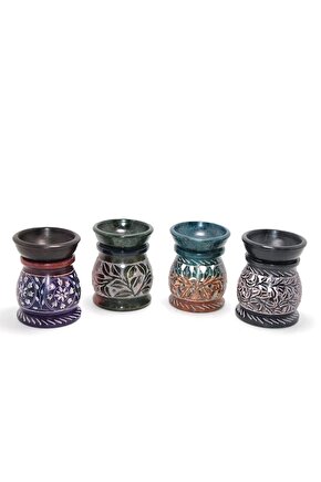 Obsidian Taşı Buhurdanlık Ksk2231