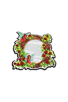 DESENLİ AYNALI DUVAR STİCKER (4767)