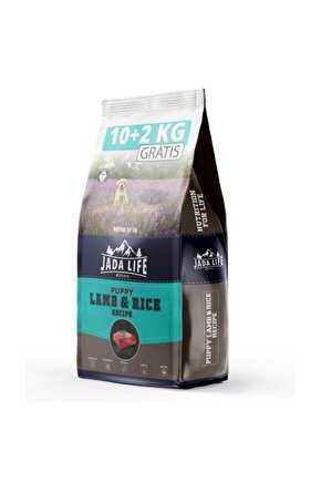 Jada Life Puppy Kuzu Ve Pirinçli Yavru Köpek Maması 10 Kg 2 Kg Hediyeli