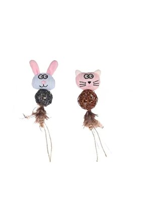 Chayenne Ve Bear Peluş Kedi Oyuncağı