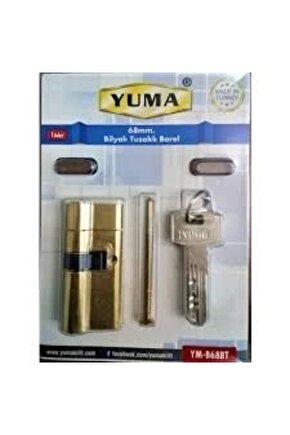 TUZAKLI BİLYALI SARI BAREL 68MM (4767)