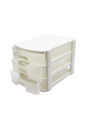 No:4 Çekmece 3 Katlı 27.8x35.5x25.5cm (4767)