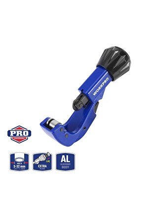 Wp301005 3-32mm Profesyonel Bakır Boru Kesme Makası 1 Adet Yedek Bıçak