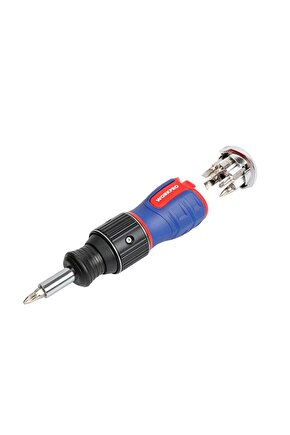 Simurg WP221071 6-IN-1 Profesyonel CR-V Cırcırlı Manyetik Topaç Tornavida Seti Riee 1094518