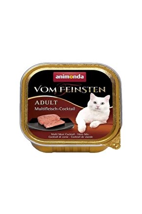 Karışık Etli Yetişkin Konserve Kedi Maması 100 gr