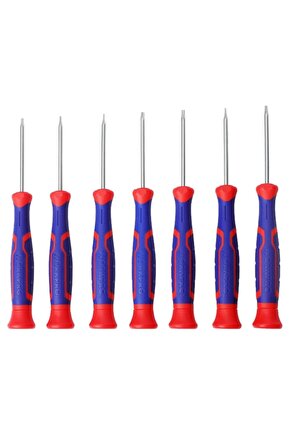Wp200510 7 Parça Profesyonel Cr-v Manyetik Hassas Torx Tornavida Seti