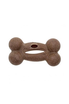 Ecomfy Toy Woody Kemik Şeklinde Köpek Oyuncağı Kahverengi 16.5 Cm
