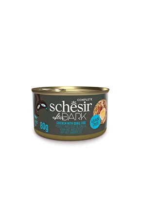 After Dark Sos Içinde Tavuklu Ve Bıldırcın Yumurtalı Tahılsız Yetişkin Kedi Konservesi 80 gr
