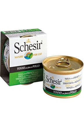 Ton Balıklı Ve Tavuklu Jöleli Konserve Kedi Maması 85 gr