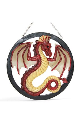 Duvara Asmalı Polyester Dragon Pano Alk2345