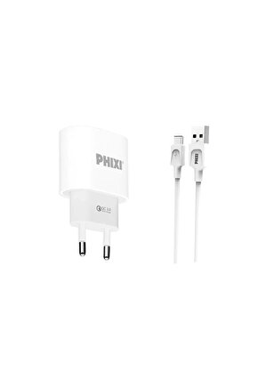 Qch271t Force Akım Korumalı 15w  3a Qualcomm 3.0 Type-c Usb Kablolu Şarj Cihazı