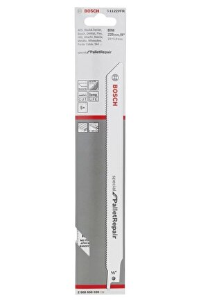 Special For Serisi Palet Tamiri Için Panter Testere Bıçağı S 1122 Vfr 5li