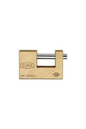 GENİŞ - SARI KAYAR MİLLİ PİMLİ KİLİT 80MM (4396)