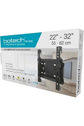 BS-2232 SABİT TV ASKI APARATI 55X82CM (4767)