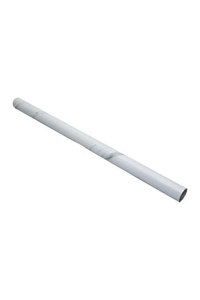 60CM - BEYAZ MERMER TEZGAH ÜSTÜ YAPIŞKANLI ALÜMİNYUM FOLYO STİCKER (4767)
