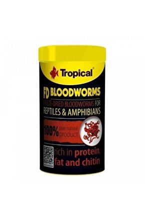Fd Bloodworms Kurutulmuş Kan Kurdu 100 ml 7 gr