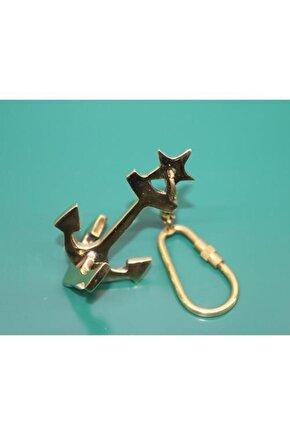 Çapalı Pirinç Anahtarlık