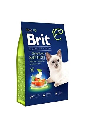 Premium By Nature Sterilised Somonlu Kısırlaştırılmış Yetişkin Kedi Maması 8 Kg