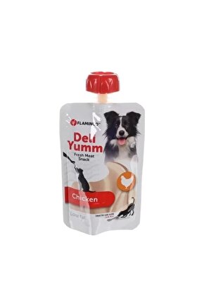 Deli Yumm Taze Tavuk Etli Sıvı Köpek Ödül Maması 90 gr