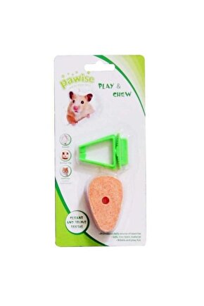Havuç Şekilli Hamster Yalama Taşı - 679-39133