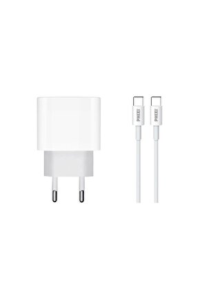 Force Qch281t Pd Destekli 15w Type-c To Type-c Usb Kablolu Şarj Cihazı