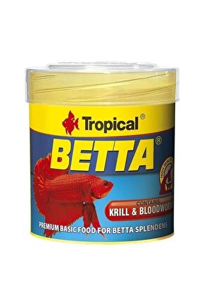 Betta Balıkları Için Pul Balık Yemi 50 ml 15 gr
