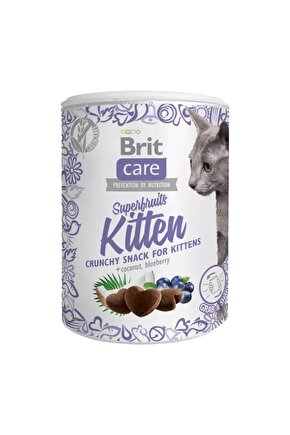 Superfruits Hindistan Cevizli Ve Yaban Mersinli Yavru Kıtır Kedi Ödül Maması 100gr