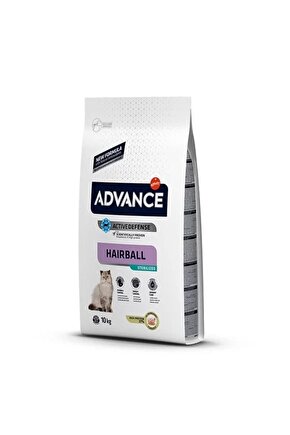Hairball Tüy Yumağı Önleyen Hindili Kısır Kedi Maması 10 Kg