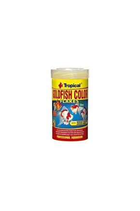 Goldfish Colour Flakes Japon Balıkları Için Pul Balık Yemi 100 ml 20 gr