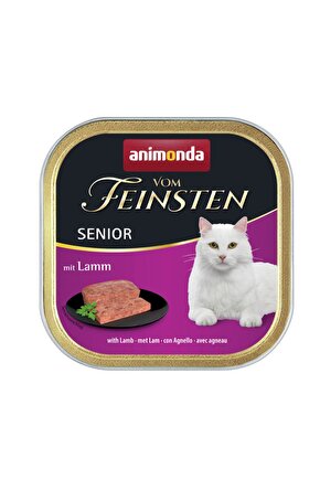 Vom Feinsten Kuzu Etli Yaşlı Kedi Konservesi 100gr