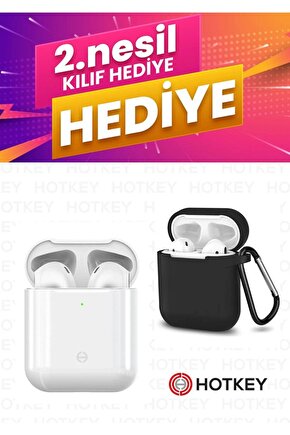 Beyaz 2.nesil Ios-android Uyumlu Bluetooth Kulaklık