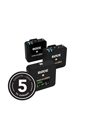 Wireless Go Iı 2 Kişilik Kablosuz Mikrofon Sistemi  Kayıt Cihazı