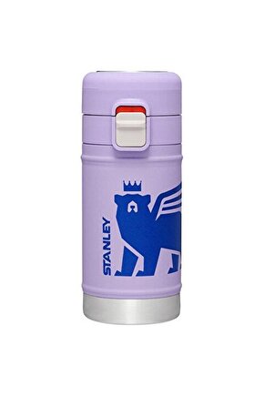 The Flowsteady Bear Cub Bottle Termos 0,35 L Lila