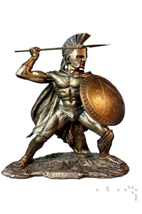 Mitolojik Leonidas Heykeli , Biblo, Dekoratif Biblo, Dekoratif Ürün, Heykel, Heykeli,