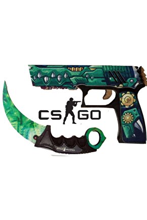 - Ahşap Cs-go See Ya Later 2li Oyuncak Takımı