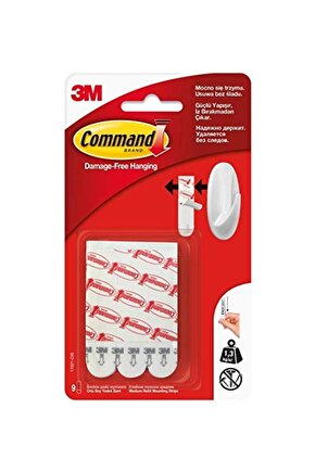 ™ Command™ 17021p-cıs Orta Boy Yedek Bant, Max 1,3 Kg (9 ORTA BOY CIRT BANT)
