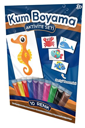 Deniz Atı | Kum Boyama Aktivite Seti