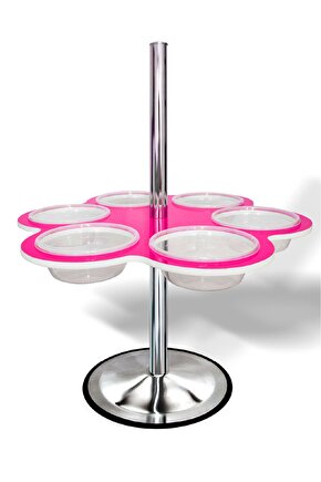 Stand - Çocuklar Için Oyun Aktivite Kum Havuzu - Pembe