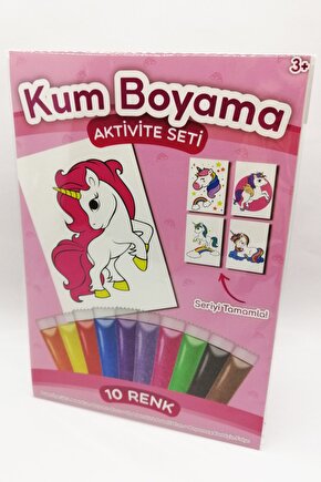Prenses Unicorn | Unicorn Kum Boyama Aktivite Seti