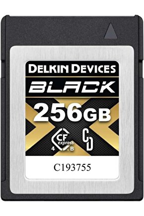 DELKIN BLACK CFEXPRESS TYPE B 4.0 MEMORY CARD 256GB