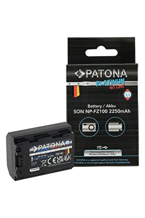 Platinum Sony Np-fz100 Usb-c Girişli Batarya Pil Uyumlu