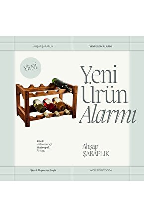 Rustik Ahşap Şaraplık