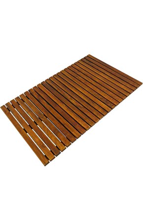 Ahşap Banyo Paspası 80*50cm