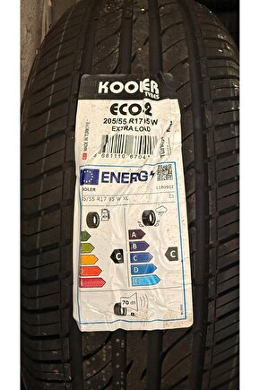 20555R17 95W XL ECO-2 ÜRETİM TARİHİ 2025 YAZ LASTİĞİ